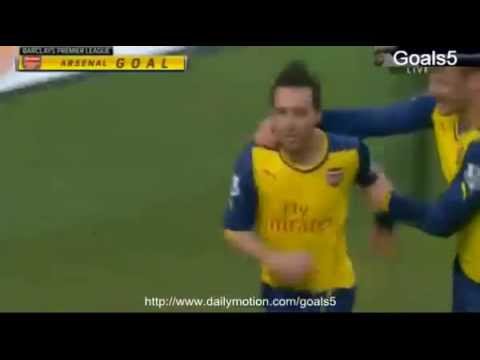 Cazorla S Goal Manchester City 0   1 Arsenal  18 1 2015