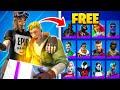 Epic Employee Gifts Me a *FREE* STACKED Fortnite Account! (OG SKINS)