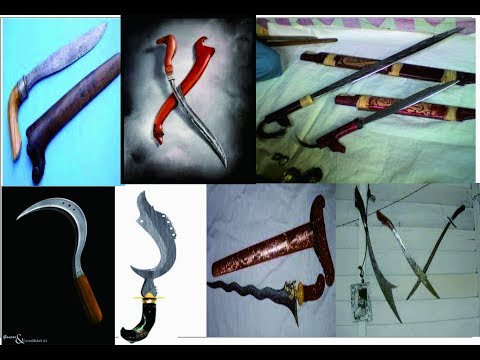 7 tipe parang & pisau tradisional indonesia