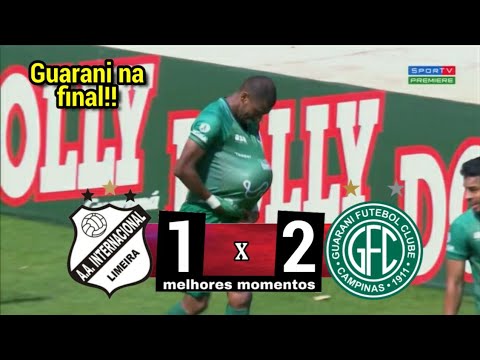 DE VIRADA BUGRE VENCE E ESTÁ NA FINAL | INTER DE LIMEIRA 1 X 2 GUARANI - MELHORES MOMENTOS HD