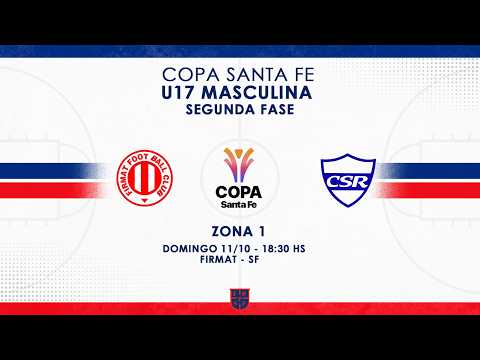 COPA SANTA FE U17 MASCULINO | ZONA 1 | FIRMAT F.C vs SPORTIVO RIVADAVIA