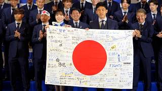 サッカー日本代表がＷ杯へ出発　森保監督「日本の皆さんに活力を」