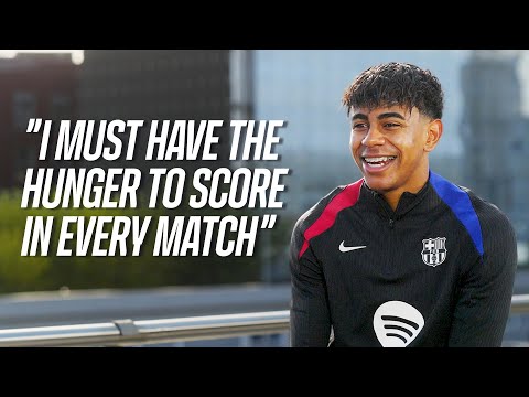 ENTREVISTA con LAMINE YAMAL | FC Barcelona 🔵🔴