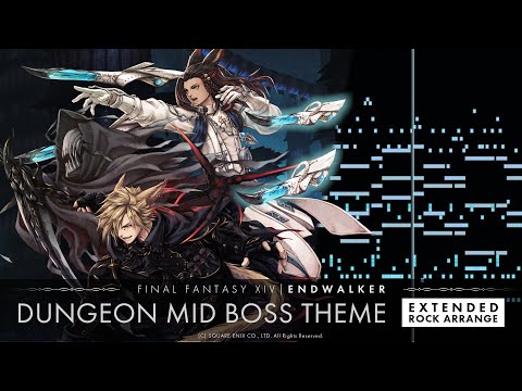 【FF14】ENDWALKER : Dungeon Mid Boss Theme ( Extended Rock Arrange )