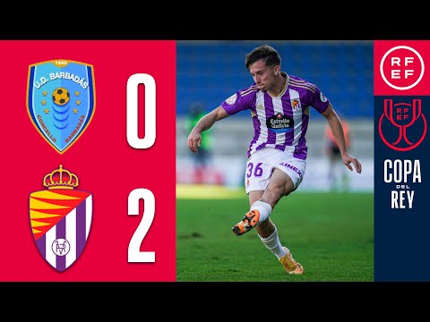 RESUMEN | UD Barbadás 0 - 2 Real Valladolid | Copa del Rey | Primera Eliminatoria