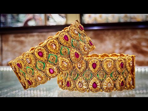 POLKI BANGLES - 4.4 ANTIQUE JEWELLERY - EXPLORING JEWELLERY BY MUDASSIR CREATIONS