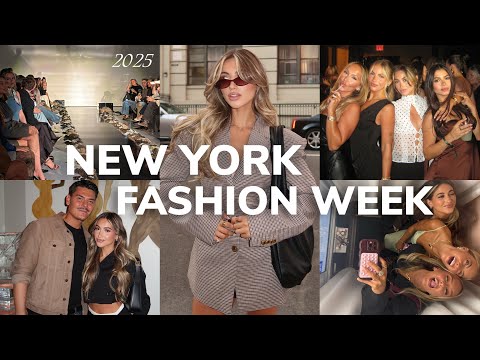 NEW YORK FASHION WEEK VLOG ❥ masterclass, runway shows, sleepovers & lots of laughs! *2025*