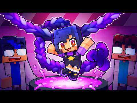 Playing as BABY LILY LOVEBRAIDS in Minecraft!