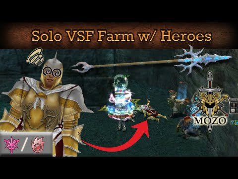 Voltaic Spear Farm (VSF), Solo HM with Heroes ~Cupcake & Alcohol only~ Guild Wars Assassin Farm A/E