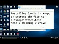 Installing Joomla In Xampp Creating Free Website Using Joomla
