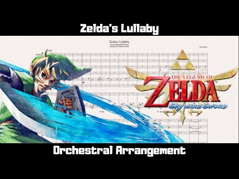 Zelda's Lullaby - Zelda: Skyward Sword - Transcription and Orchestra Arrangement