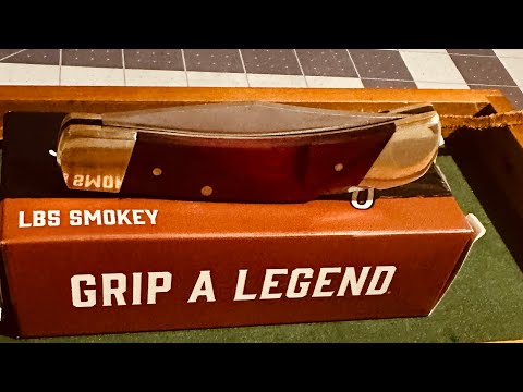 Uncle Henry LB5 Smokey - a great first knife for a boy! #knifereview #edc #pocketknifereview #blade 