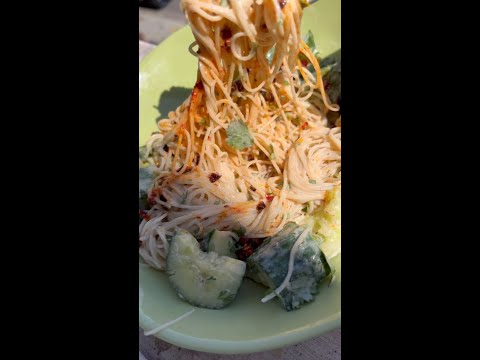 Try these Smashed Cucumber Noodles