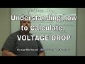 Everything you need to know to solve Voltage Drop Calculations!!