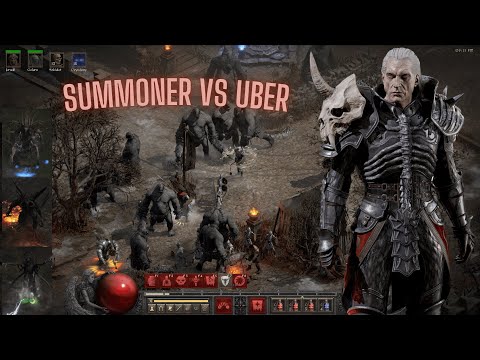 D2R Nekromanta - Summoner na uberach offline.