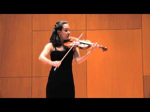 Caprice No. 23, Opus 1 for violin solo; N. Paganini