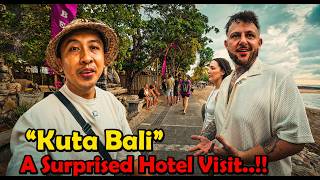 Kuta Beach Walk And A Surprised Hotel Visit..!!!
