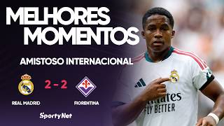 ENDRICK BRILHA, MAS REAL MADRID CEDE EMPATE PARA A FIORENTINA! MM - Real Madrid 2 x 2 Fiorentina