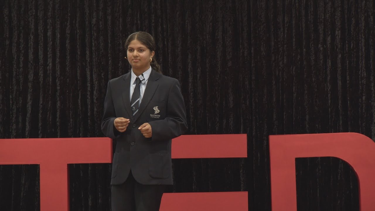 The Art of Wearing Yourself  | Ayaana Bhardwaj | TEDxSaltwater P9 College Youth
