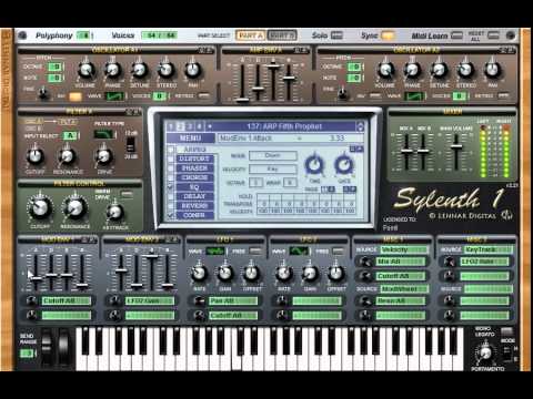 Sylenth1 - How to make the chord sound of Forbidden Voices