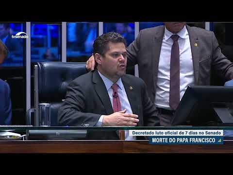 Senado Federal decreta luto de sete dias em homenagem ao papa Francisco