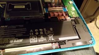 How to open an Asus chromebook c300m