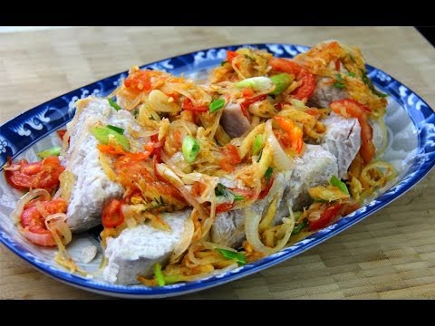 Taro With Stewed Saltfish Caribbean Comfort Food.