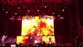 Judas Priest live Battle Cry Intro + Dragonaut @ Force Metal Fest 2015 Guadalajara