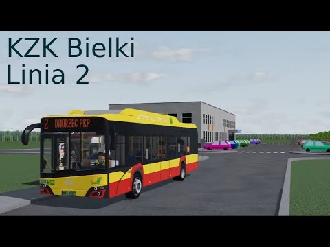 KZK Bielki [Linia 2] Przejazd: Solaris Urbino 12 IV Electric #E02 | Roblox #09