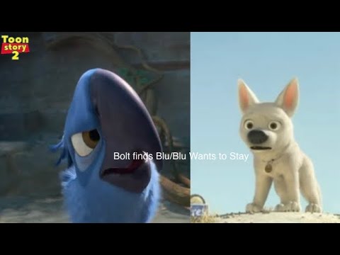 Toon Story 2 Part 15 Bolt finds Blu/Blu Wants to Stay 