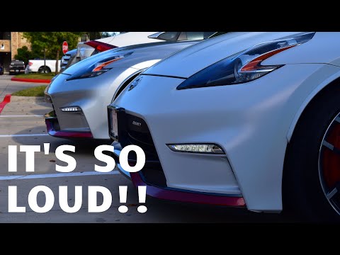 INSANELY LOUD Admintuned Nissan 370Z Nismo With Tomei & ISR Long Tube Headers!!