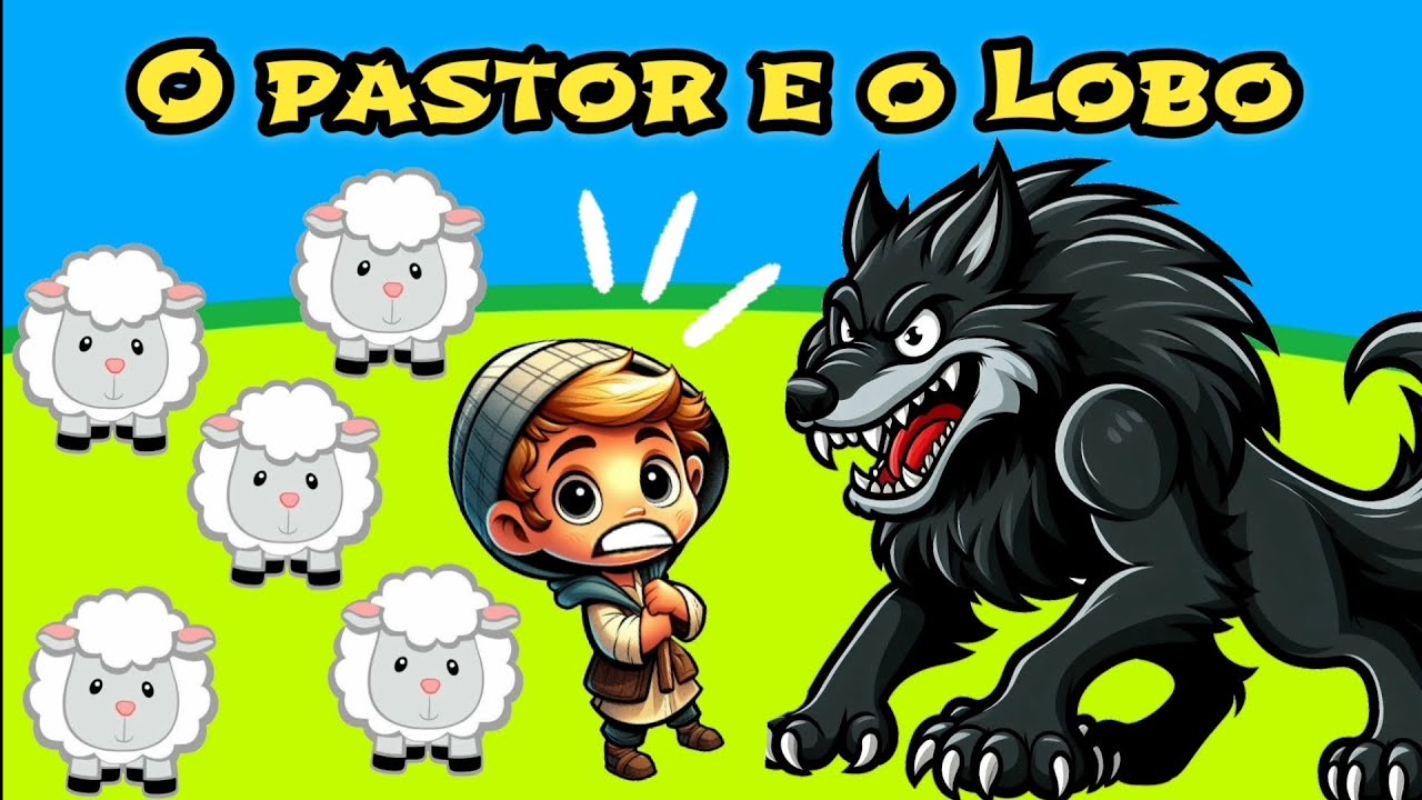 O Pastor e o Lobo - Uma Fábula com Lição de Vida