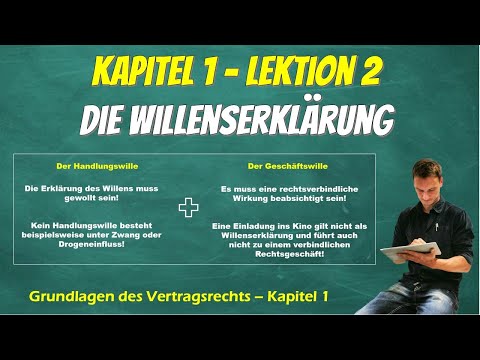 The declaration of intent simply explained: What are its components and in what forms does it app...