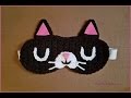 Crochet Tutorial: Feline Rested Sleep Mask