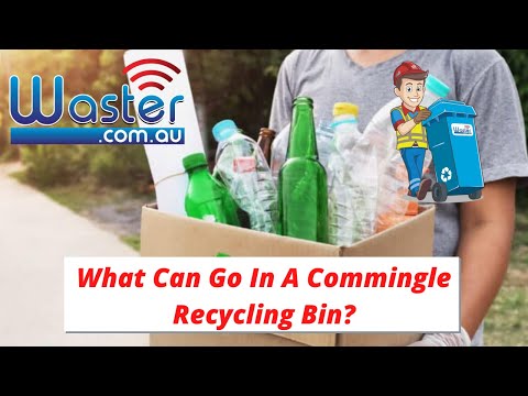 What Can Go In A Commingle Recycling Bin? 🥫🍾 Commingled Recycling