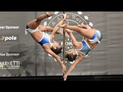 Lucia Sturloni & Laura Borgognoni (ITA) - POSA World Pole sport Championship 2017
