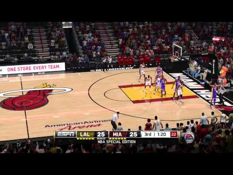 NBA Live 14 - Lakers vs Heat [PS4]