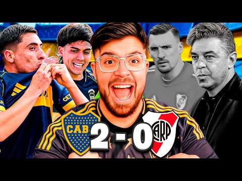 BOCA WINS THE SUPER CLÁSICO! 2-0 VICTORY AGAINST RIVER AT LA BOMBONERA. ON TO THE LIBERTADORES CUP!