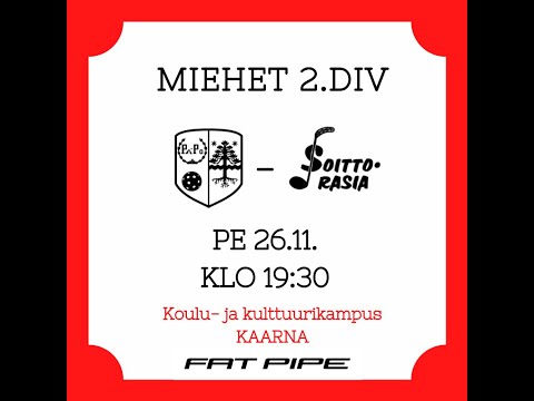 Miehet II-div. SBT PaPo - SBS Soittorasia (SR IV)