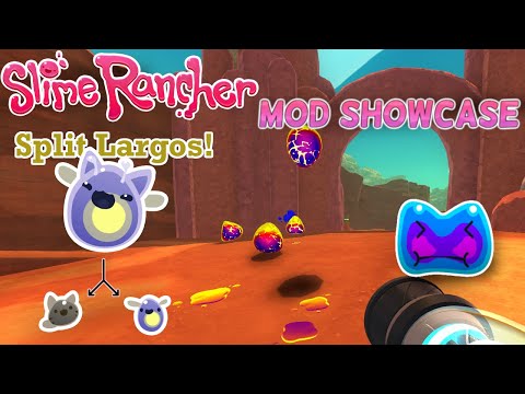Splitter Slimes!! Slime Rancher Mod Showcase!