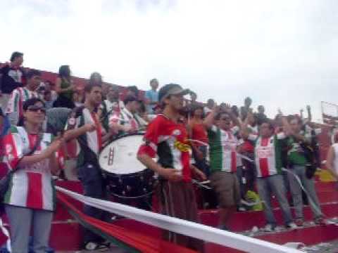 "Palestino Los Baisanos - por el tino por el tino, saquen un grito de corazon" Barra: Los Baisanos &bull; Club: Club Deportivo Palestino