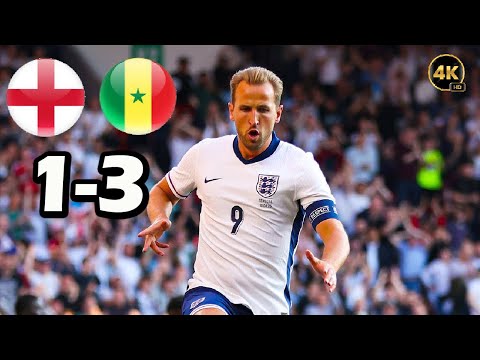 England vs Senegal 1-3 Highlights & All Goals Friendly Match 2025
