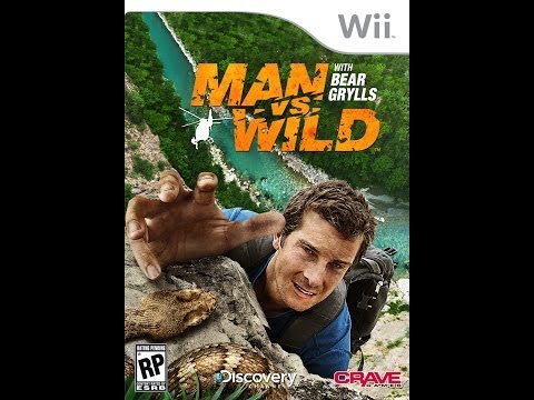 man vs wild wii youtube