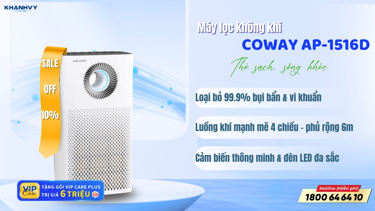 Máy lọc không khí Coway AP-1516D
