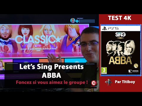 [TEST 4K/REVIEW] Let's Sing Presents ABBA sur Switch, PS5, XBOX, SWITCH 🎤⭐️