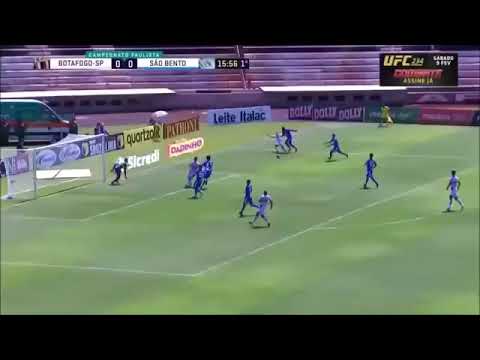 BOTAFOGO 1 X 1 SÃO BENTO    GOLS E MELHORES MOMENTOS.