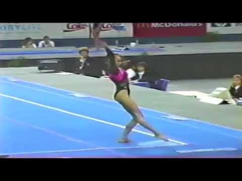 16th AA UKR Irina Bulakhova FX 1994 Brisbane World Championships 9 750