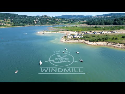 Przystań Wind Mill | Jezioro Mucharskie | 4K |