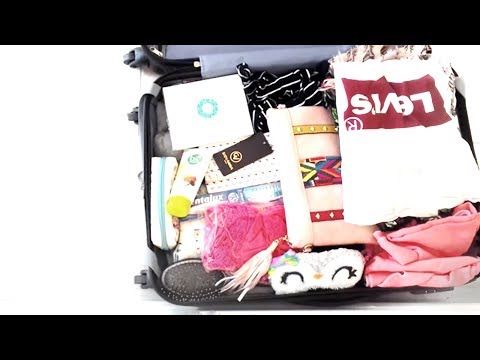 Dans ma valise - Je ne sais pas ranger ma valise !!!