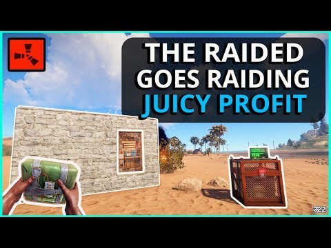 The RAIDED Go RAIDING For A Juicy PROFIT!! Rust Solo Survival Gameplay Ep2